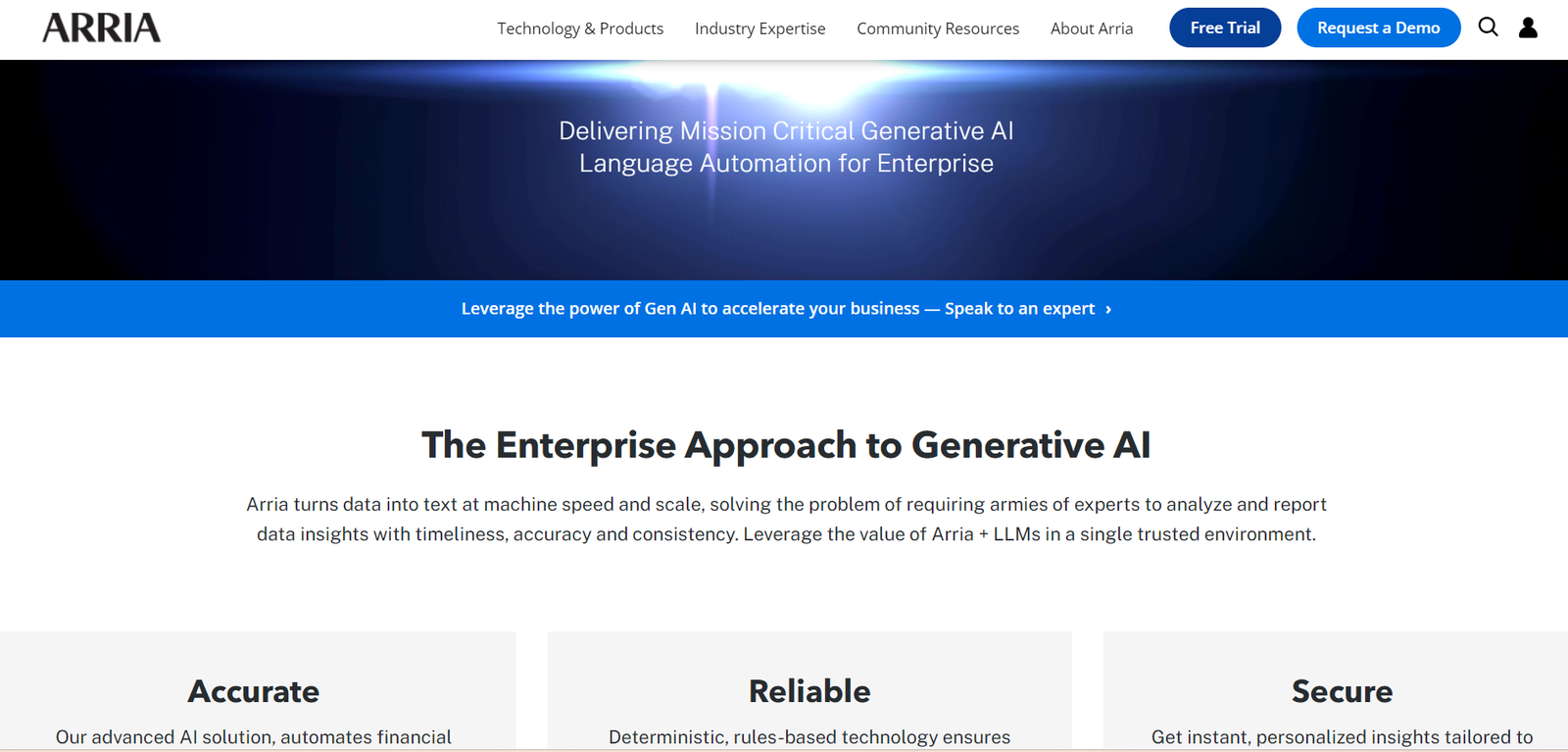 Arria AI