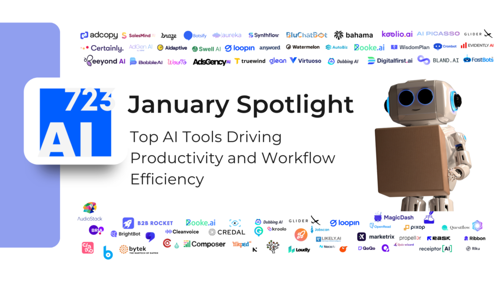 Top AI Tools Driving Productivity and Workflow Efficiency