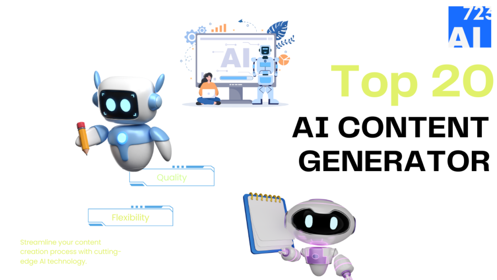 Top 20 AI Content Generator